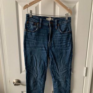 Madewell High Rise Slim Crop Boyjean